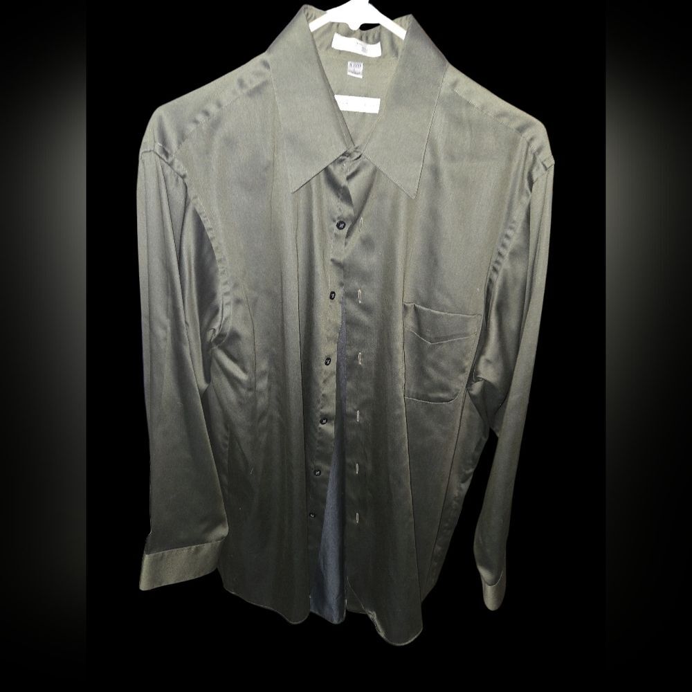 Geoffrey Beene Charcoal Dress Shirt